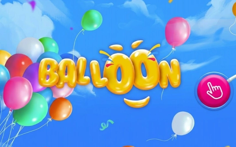 Encha um balão para aumentar o multiplicador da sua aposta e ganhar mais no jogo Balloon da OnaBet.