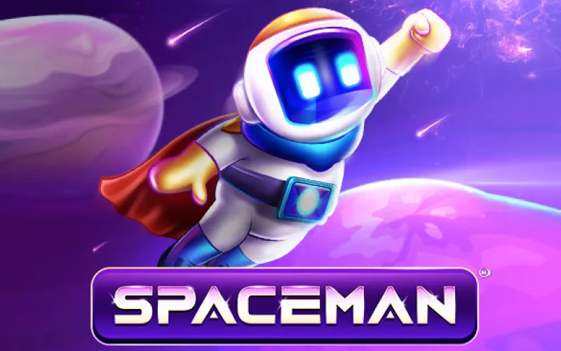 Explore o espaço sideral com Spaceman no OnaBet Casino.